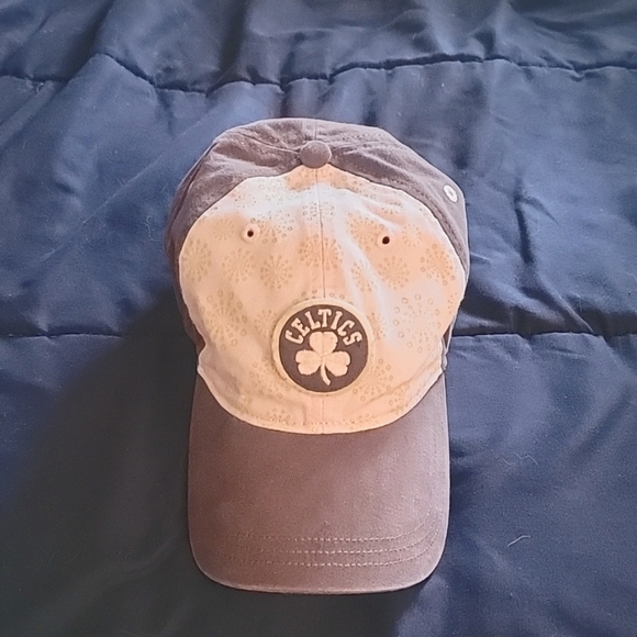 adidas Accessories - Women's brown & pink Celtics hat